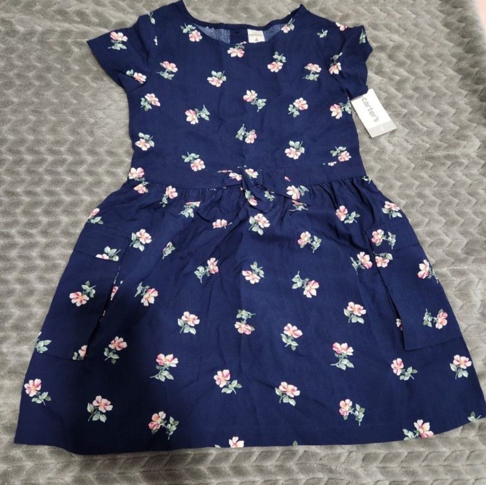 Carter's blue dress